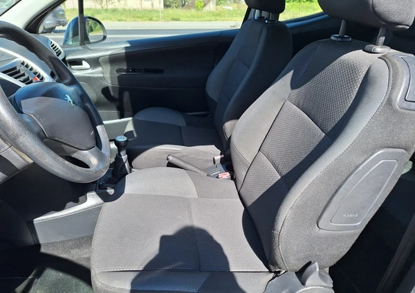 Peugeot 207 cena 12900 przebieg: 203000, rok produkcji 2010 z Trzciel małe 106